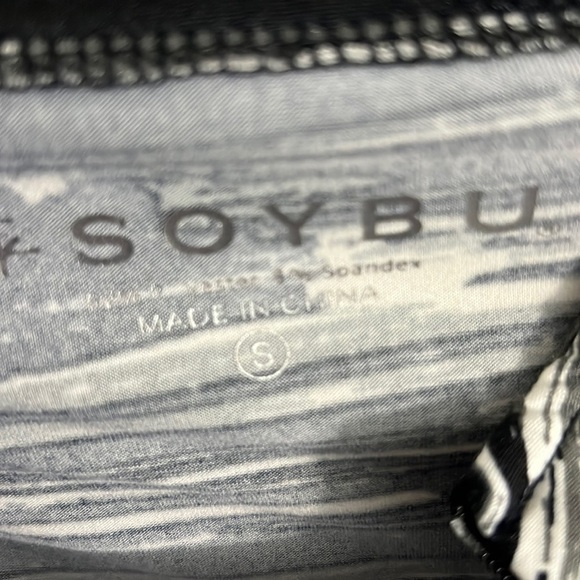 Soybu Athletic Quarter Zip Black and White Dress size Small - Picture 6 of 7